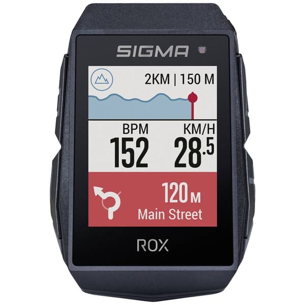 Sigma ROX 11.1 EVO Sensor Set Cykel-gps Cykel GPS, GLONASS, stänkvattenskydd