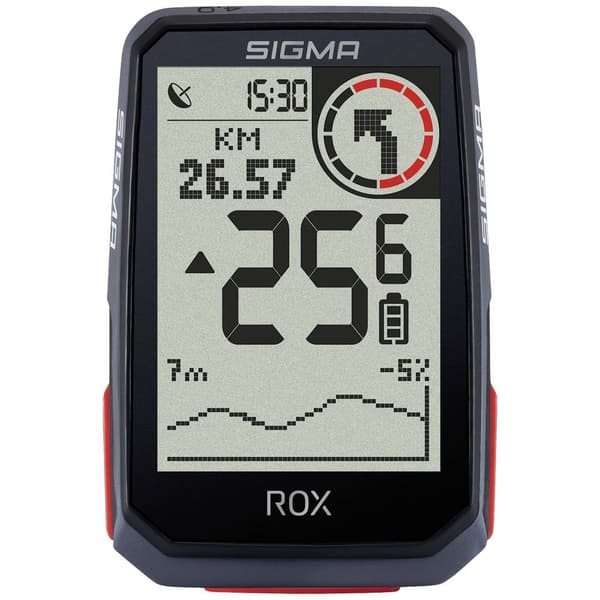 Sigma ROX 4.0 Cykel-gps Cykel GPS, GLONASS, stänkvattenskydd
