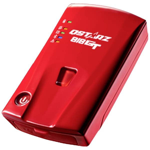 Qstarz BL-818GT GPS-mottagare Fordonsspårning Röd 1 st