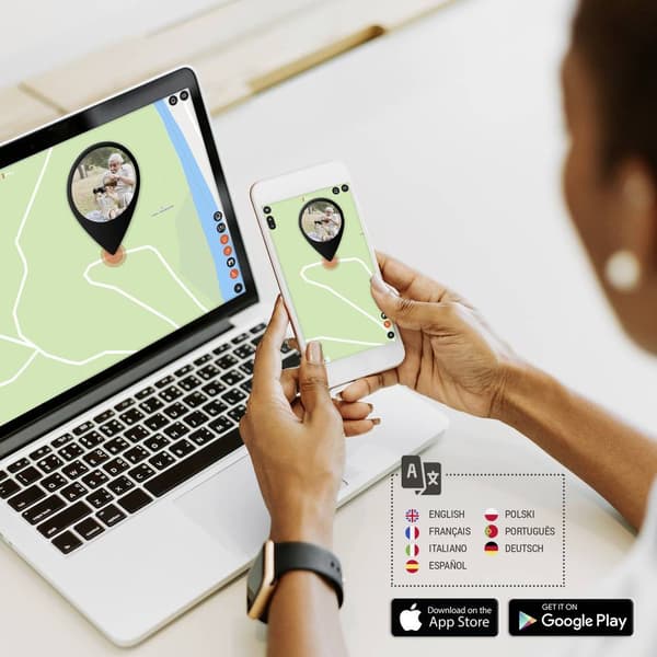 PAJ GPS EASY FINDER 4G GPS-tracker Personspårning, Multifunktionsspårning, Bagage-spårare Svart 1 st