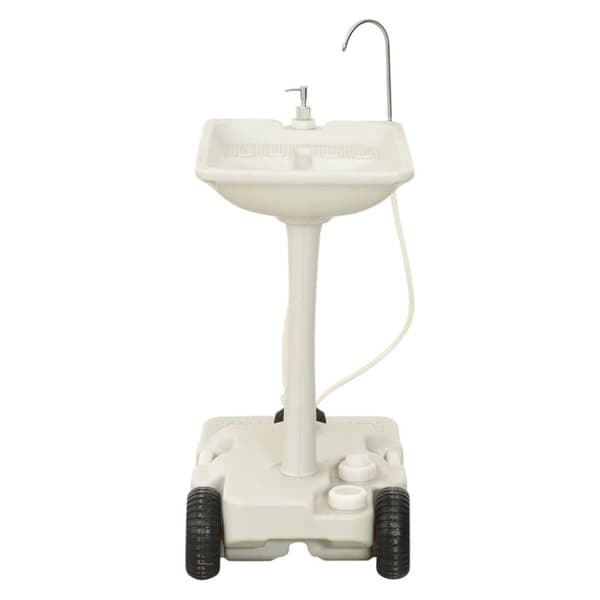 vidaXL transportabelt campingtoilet og håndvask