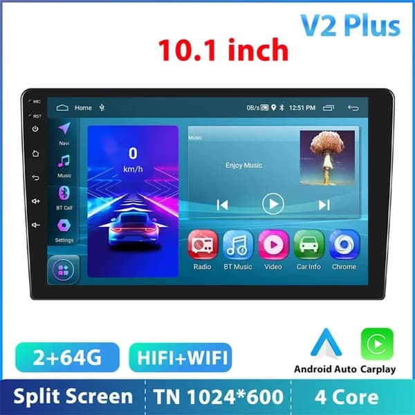 Auton radio, Android 12, GPS