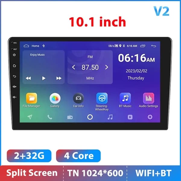 Auton radio, Android 12, GPS