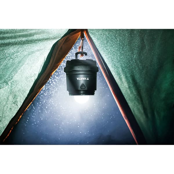 Varta Indestructible L30 Pro Extreme Durable Camping Light Kirkas,Musta