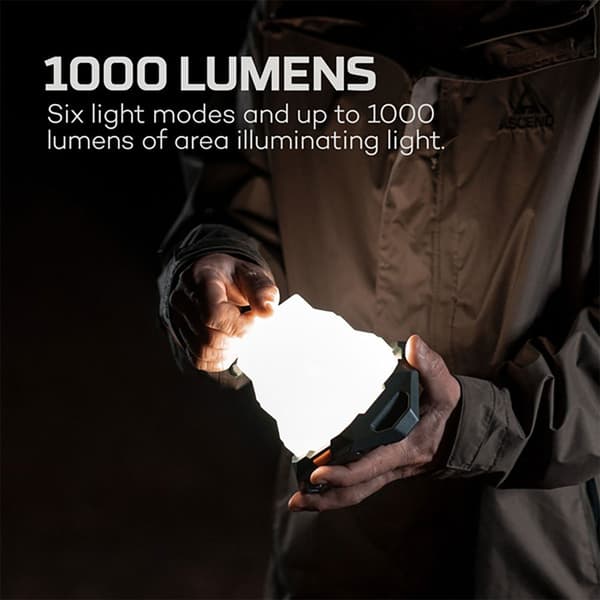Nebo Tools Taitettava Ladattava Lamppu Galileo Air 1000 Kirkas 1000 Lumens
