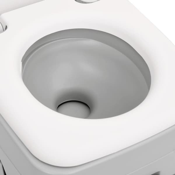 transportabelt campingtoilet og håndvask