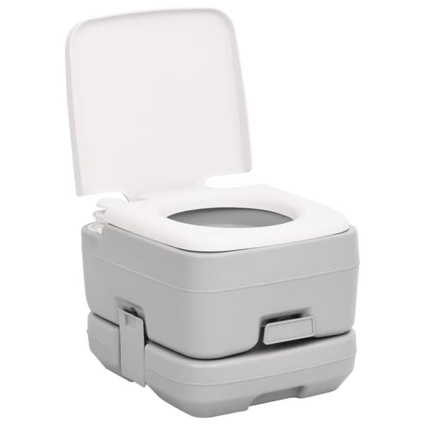 transportabelt campingtoilet og håndvask