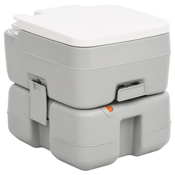 transportabelt campingtoilet og håndvask