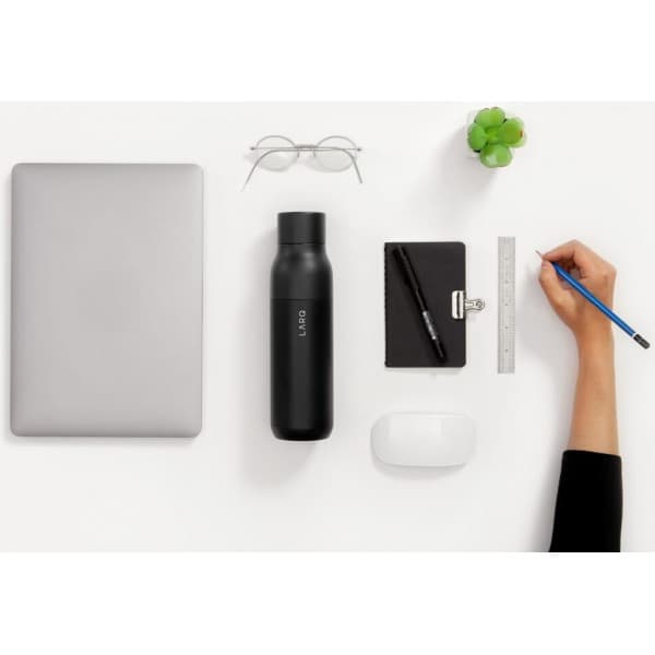 LARQ Bottle -drikkeflaske, Obsidian sort, 500 ml