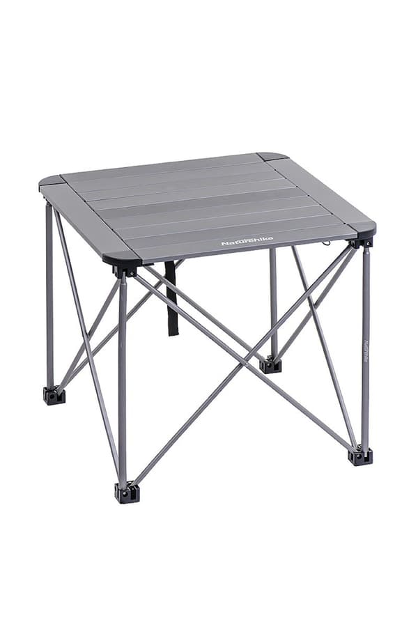 Fällbart aluminium campingbord m nh16z016-s-titanium