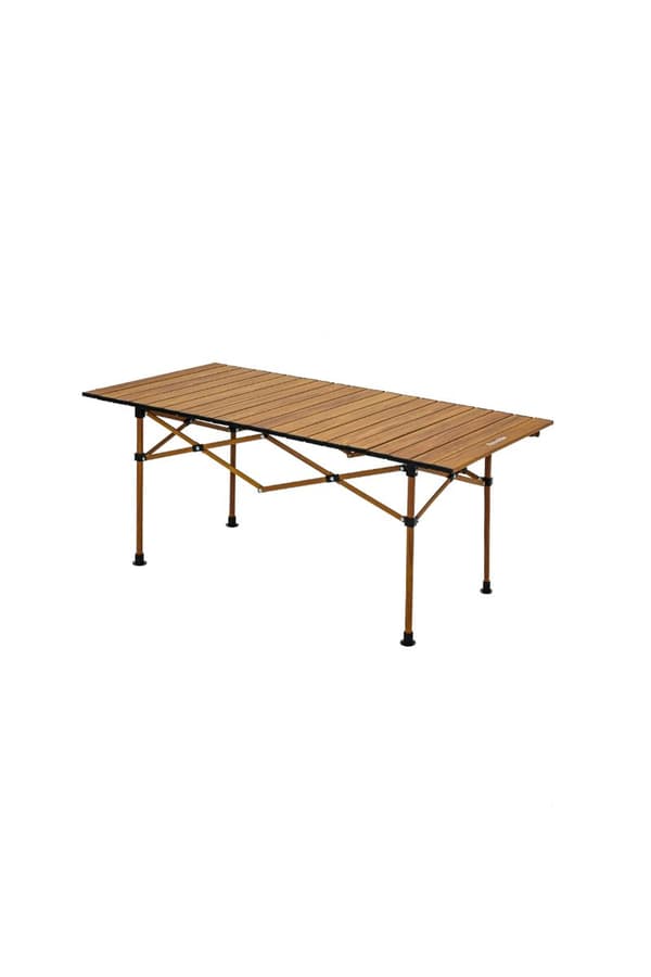 Fällbart aluminium campingbord mid cnh22ju038-brun