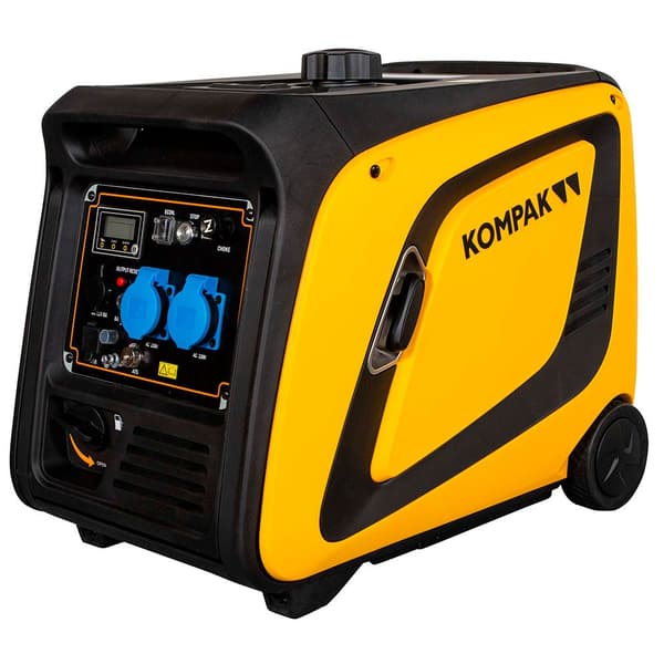 Kompak Inverter Elektrisk Generator Kgg39ei 3900w Gul