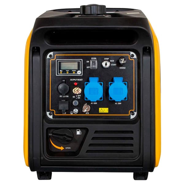 Kompak Inverter Elektrisk Generator Kgg39ei 3900w Gul