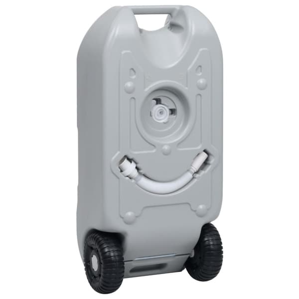 transportabelt campingtoilet og håndvask med vandbeholder