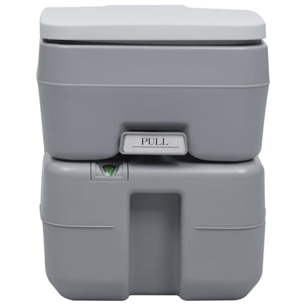 transportabelt campingtoilet og håndvask