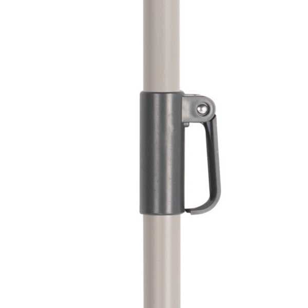Aktive 62338 Uv50 Ø230 Cm Suuri Kallistettava Kuusikulmainen Tuulenpitävä Puutarhavarjo
