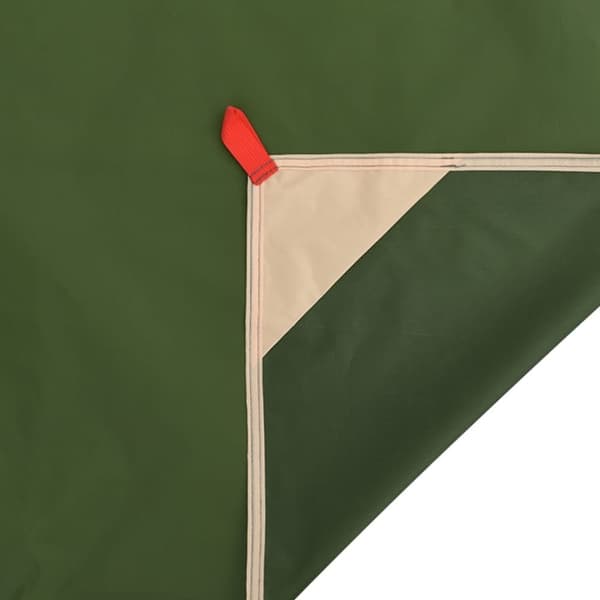 vidaXL Piknikhuopa maatapeilla vihreä 205x155 cm
