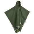 Miniatyrbillede 3 af 9: vidaXL regnponcho med hætte 223x145 cm 2-i-1 design grøn