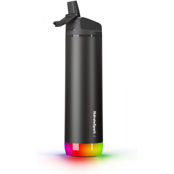 HidrateSpark PRO Straw -smartvandsflaske, 0,62 L, sort