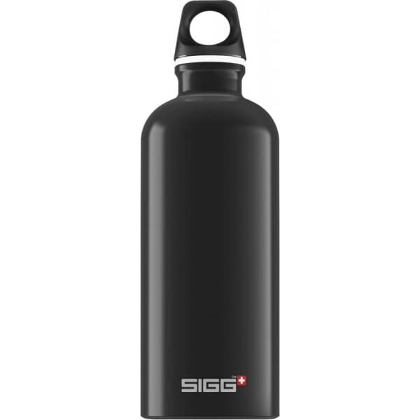SIGG Traveller Black -juomapullo 0,6 l, musta