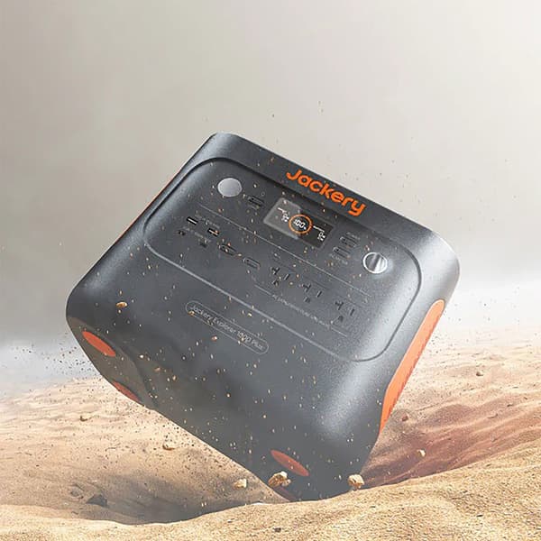 Jackery Bærbart Kraftværk Explorer 1000 Plus Orange,Grå