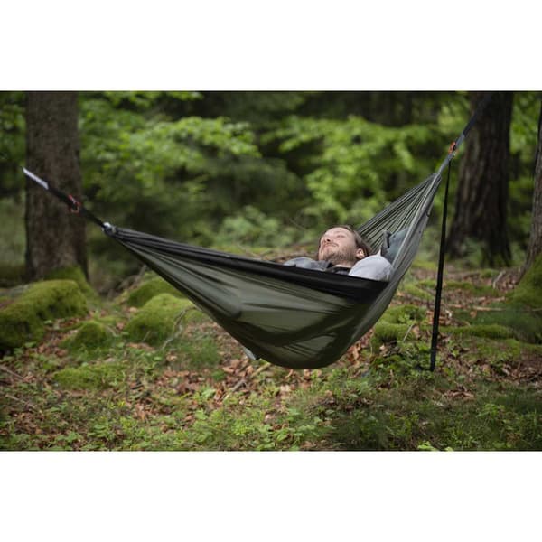 Cocoon Hængekøje Travel Double Set Grøn 285 x 190 cm