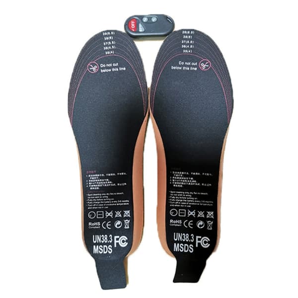 Lämmitettävät Pohjalliset USB 35-40 (Black)