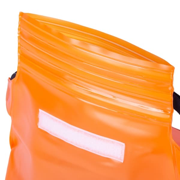 Vandtæt PVC taljetaske til telefon, dokumenter, Outdoor - orange