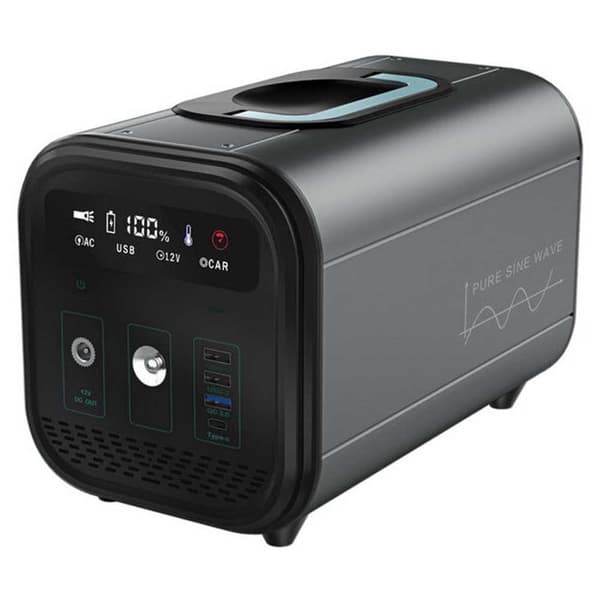 Volcanobat Etna Lifepo4 300w Kannettava Voimalaitos Musta