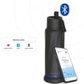 Miniatyrbillede 2 af 5: WaterH VITA FlipLid smart vandflaske, 532 ml, sort