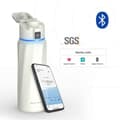 Miniatyrbillede 3 af 6: WaterH BOOST Chug Lid smart vandflaske, 946 ml, hvid
