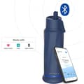 Miniatyrbild 3 av 5: WaterH VITA FlipLid smartflaska, 532 ml, blå