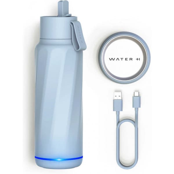 WaterH VITA FlipLid smart vandflaske, 532 ml, lysblå