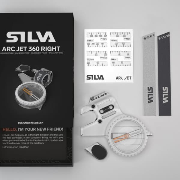 Silva Arc Jet 360 - konkurrencekompas, højre