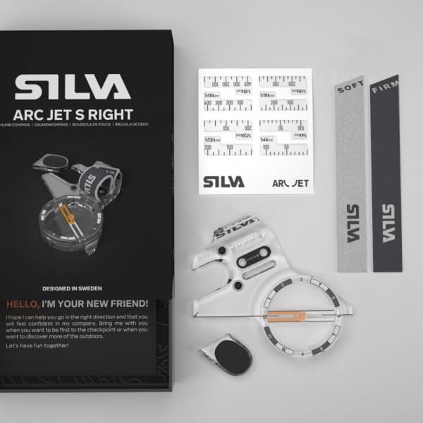 Silva Arc Jet S - konkurrencekompas, højre