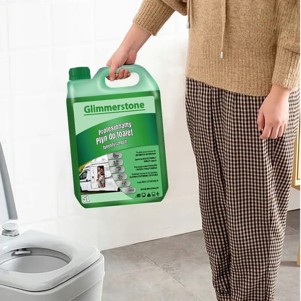 Nestemäinen konsentraatti turisti-wc-sarjaan 15L GREEN BLUE RED TOI TOI