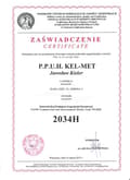 Miniatyrbild 3 av 3: Kel-Met KM1001 Large Handbojor certifierad original polis INOX