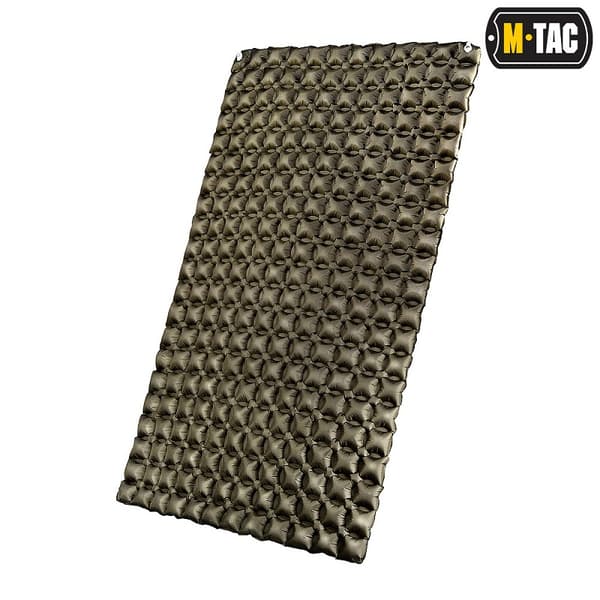 Uppblåsbar liggunderlag 195x120cm M-Tac ultralätt madrass grön