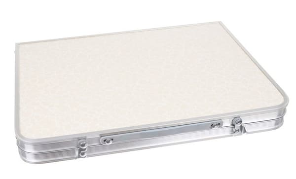 Sammenklappeligt campingbord, lille til telt 1,2 kg aluminium 63 x 27 x 36 cm