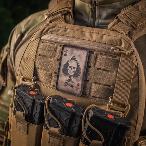 M-Tac Ace of Spades mærke prærieulv Cordura velcro