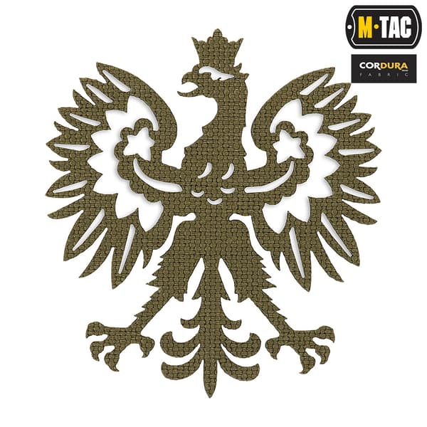 Ørneemblem M-Tac laserskåret ranger grøn