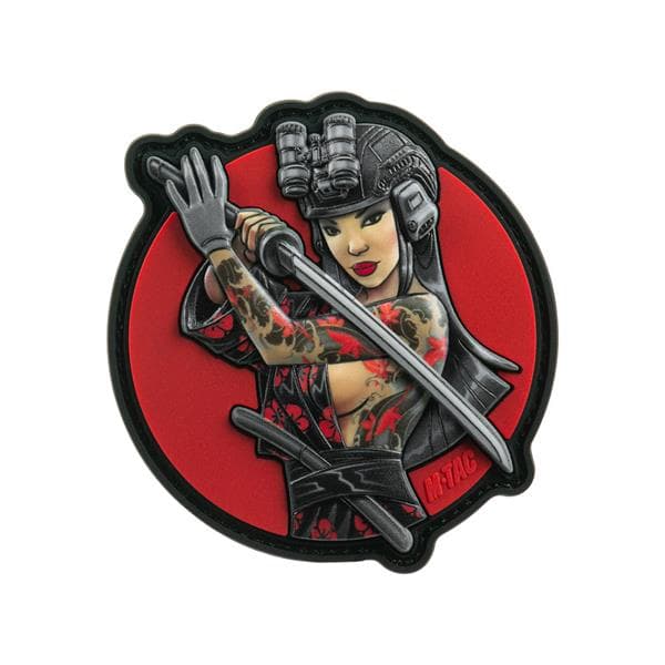 M-Tac Tactical girl patch #3 PVC velcro emblem Wodograj