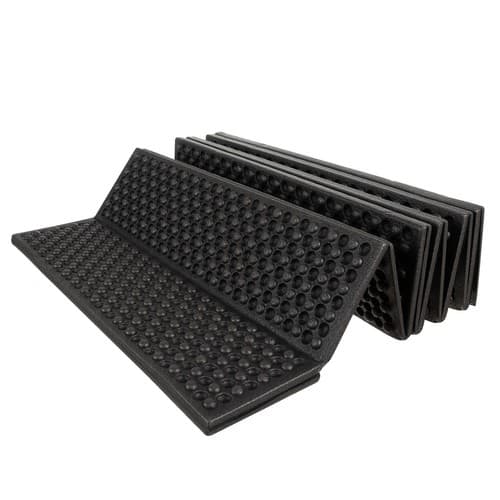 Hopfällbar liggunderlag 180x60x1cm Trizand 22870 svart, skum