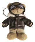 Miniatyrbild 1 av 3: Teddybjörnpilot - maskot, Mil-Tec nyckelring - en present till en pilot, en flygentusiast