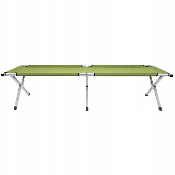 foldbar CAMPING SENG MED DÆK, GRØN