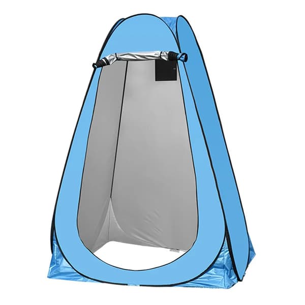 Bärbart Utomhus Campingtält, Snabb Installation, UV-Skydd,Blå