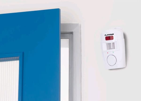 Trådløs alarm + 2 fjernbetjeninger, høj alarm