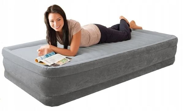 Luftmadras Comfort-Plush Twin 191 x 99 x 33 cm med indbygget kompressor #67766