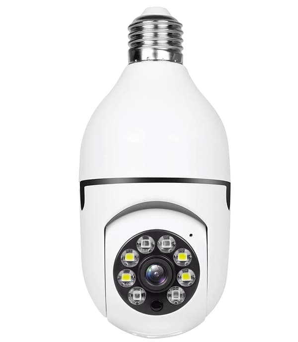 Langaton 3D WiFi-kamerapolttimo E27