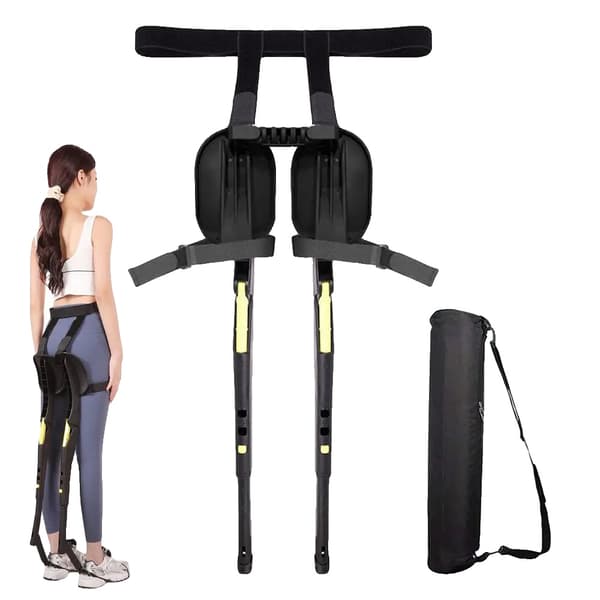Osynlig stol, lätt design, justerbar ergonomi, bärbar bärväska,A